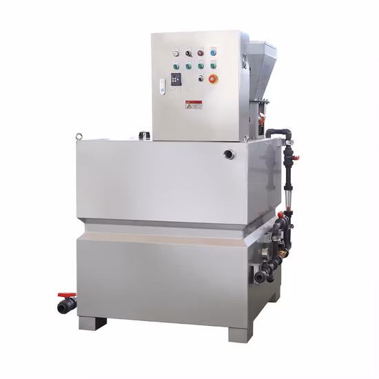 CE/ISO Customized Automatic Polymer Preparation Unit Polymer Dosing Station