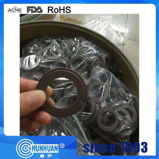 흑연 PTFE 비 석면 충전재 나선형 상처 개스킷