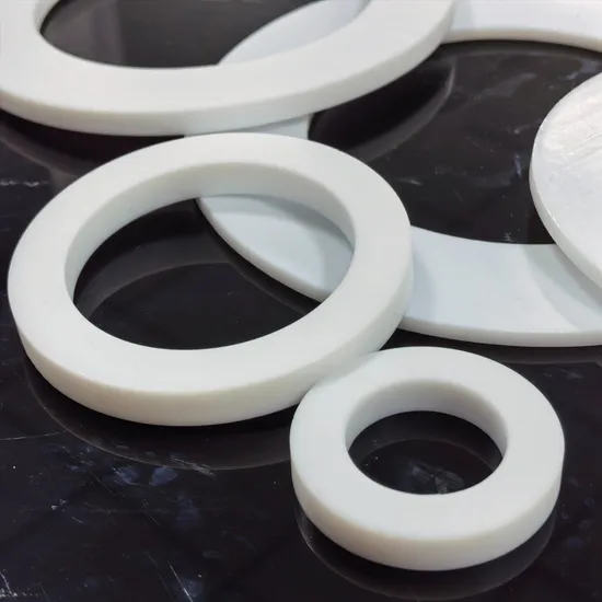공장 직접 공급 PTFE 소재 순수 PTFE 밸브 개스킷