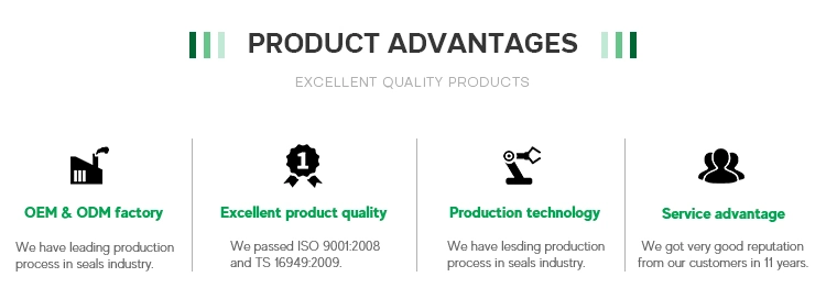 Rotary Shaft Oil Seal Mechanical Metric NBR Seals Tc NBR FKM Rubber Oilseal High Temperature Oil Seal Tc 25X47X7 NBR 50p