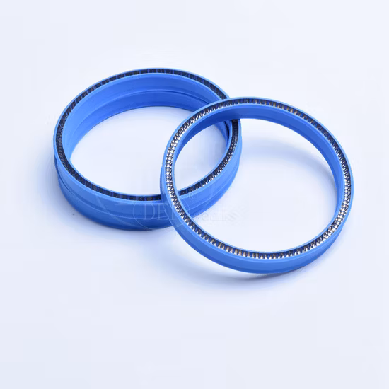 자동 펌프 유압 씰 Peek PTFE 스프링 에너자이징 씰